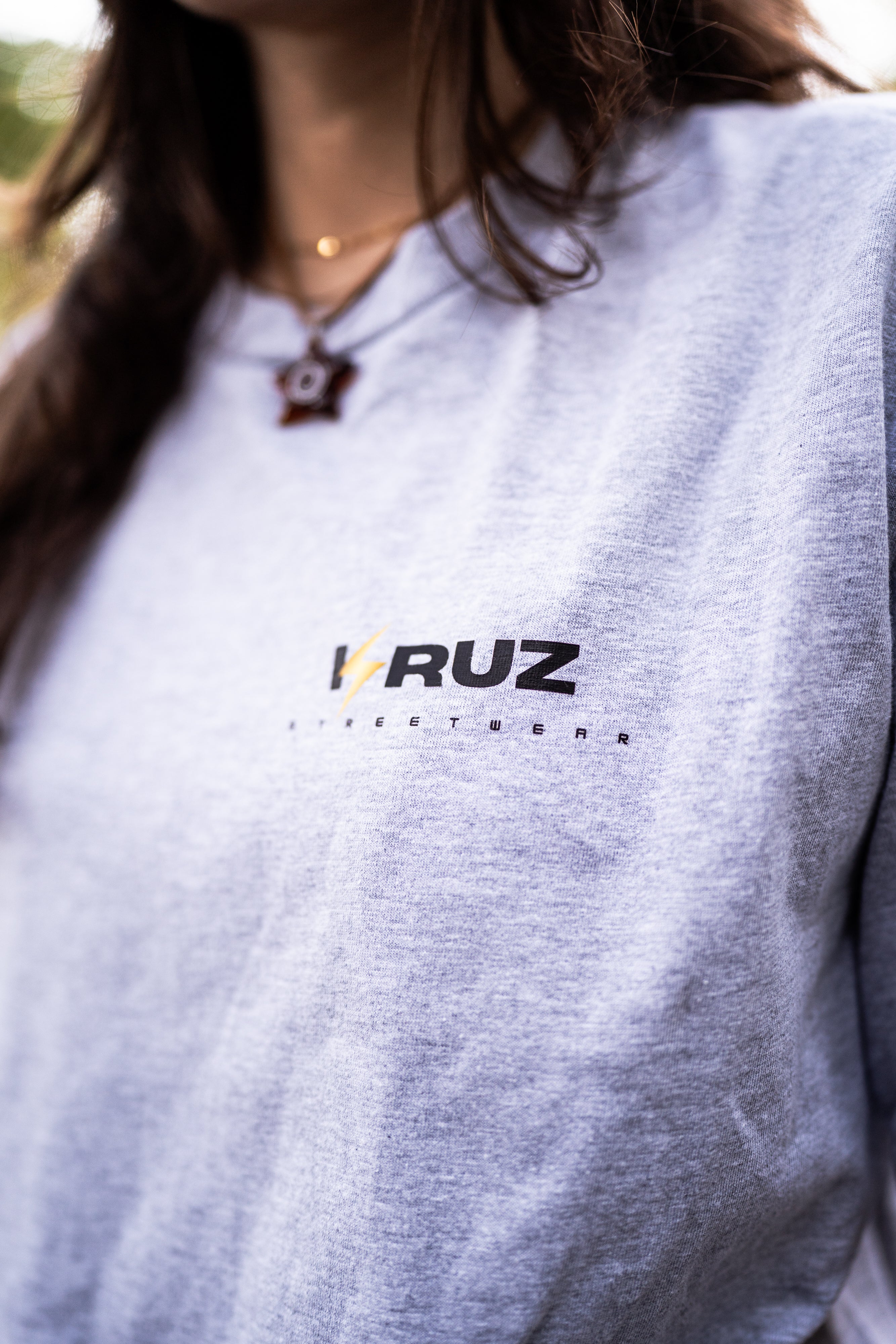 "FEARLESS" Grey Graphic Tee- Unisex