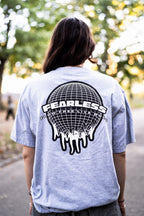 "FEARLESS" Grey Graphic Tee- Unisex