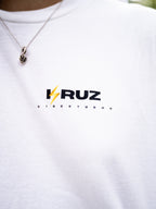 "STREET-BUILT KRUZ APPROVED" White Graphic Tee - Unisex